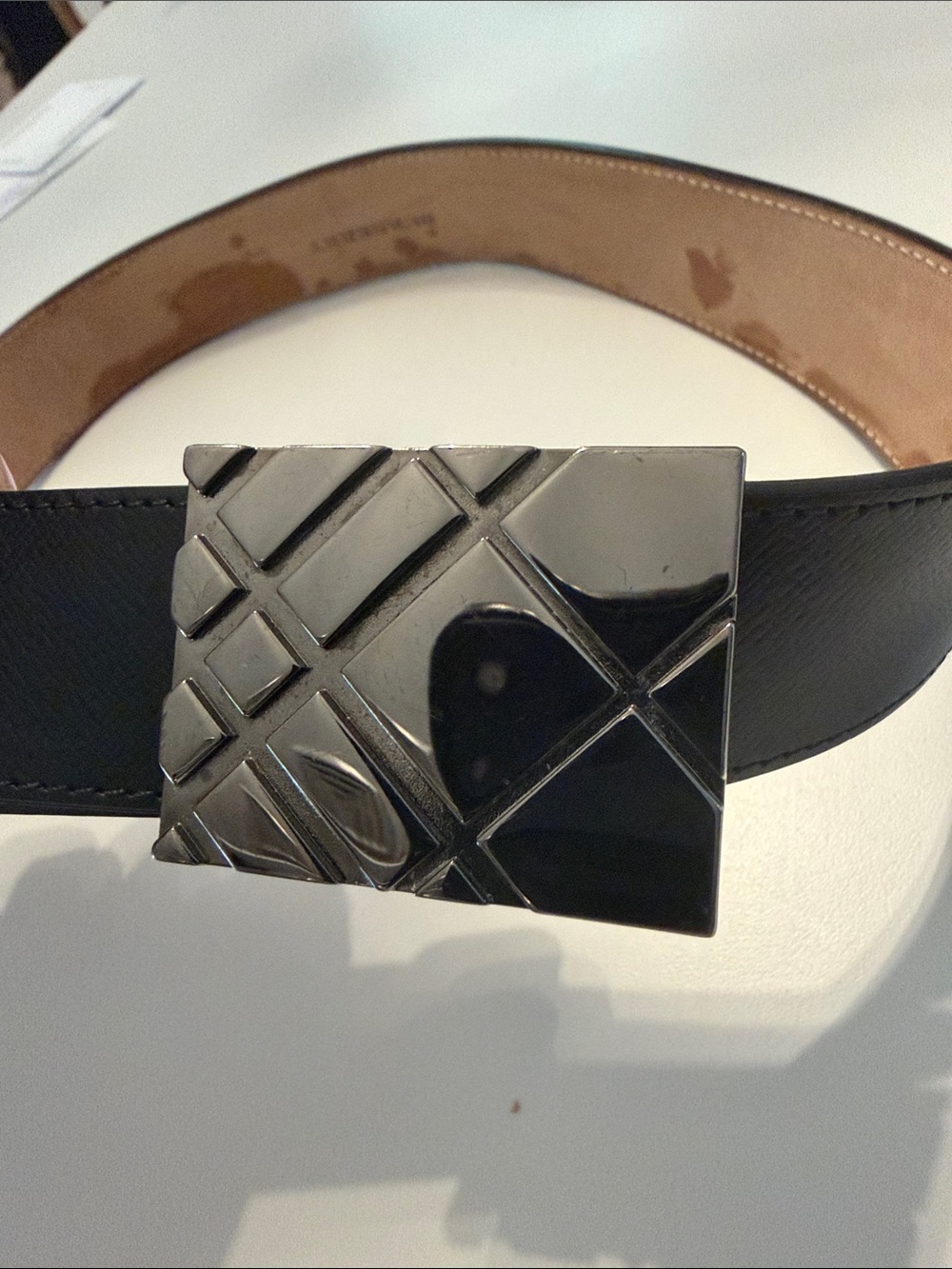Burberry Leather Belt